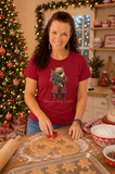 A Bearry Christmas - Tan Lettering - Tee