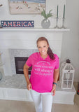 A Woman Who Walks With God Tee