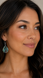 Abalone Drop Earrings