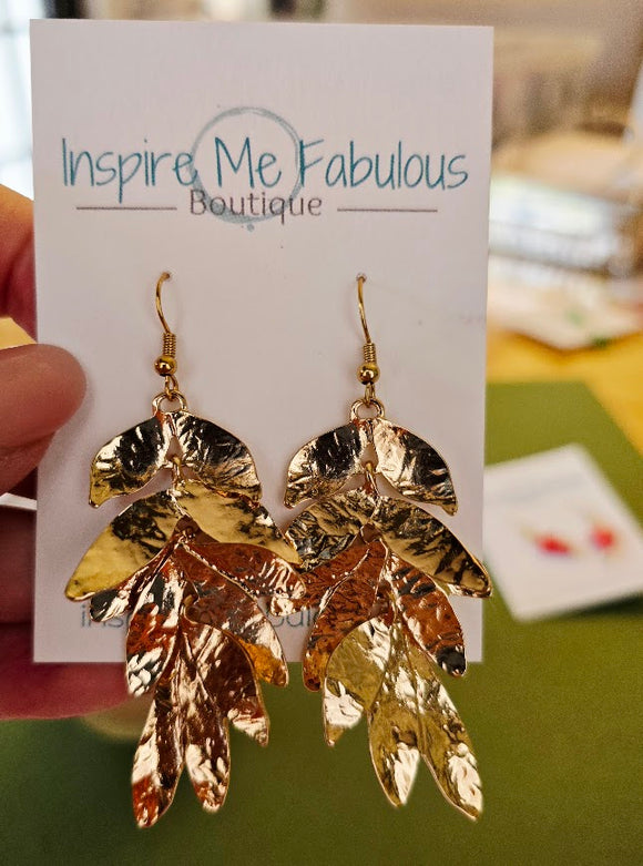 All That Glitters is Gold Earrings