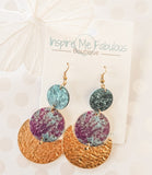 Aztec Sun Earrings