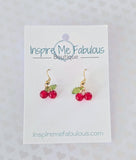 Cherry Drop Earrings