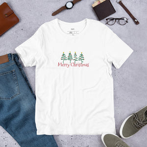 Christmas Free-Style Trees Short-Sleeve Unisex T-Shirt