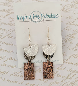 Geo Metal of Art Earrings