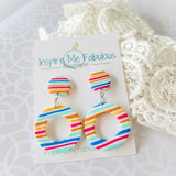 Groovy Stripes Earrings