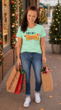 Merry Christmas Retro Tee