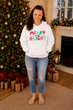 Merry & Bright Colorful Hoodie