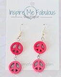 Peace Be With You Earrings