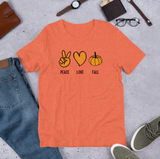 Peace-Love-Fall Tee