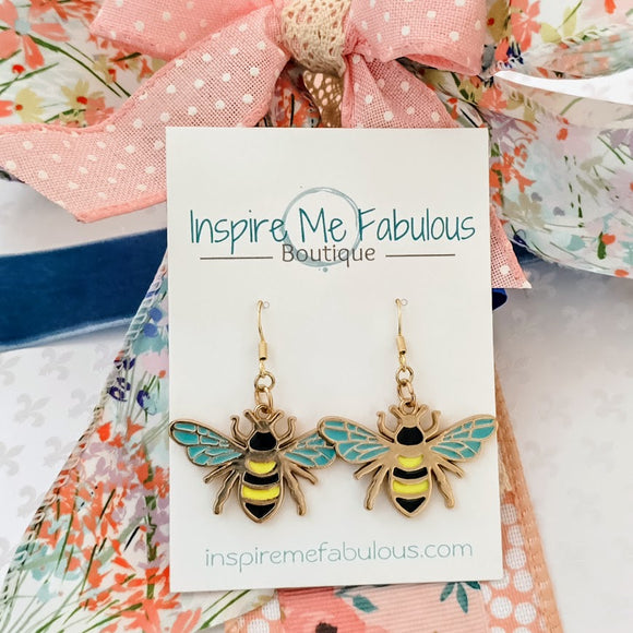 Queen Bee Sparkle Earrings