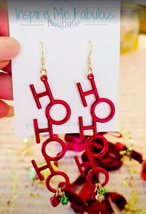 Santa's Laugh Earrings