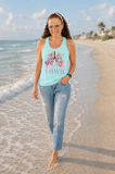 YHWH Every Breath Speaks His Name Women’s fitted racerback tank top
