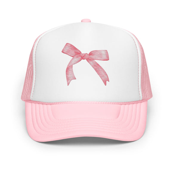 Pink Ribbon Foam trucker hat