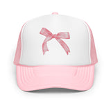 Pink Ribbon Foam trucker hat