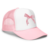 Pink Ribbon Foam trucker hat