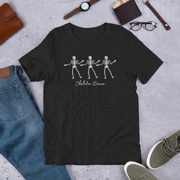 Skeleton Dance Unisex t-shirt