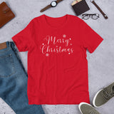 Merry Christmas Script Tee