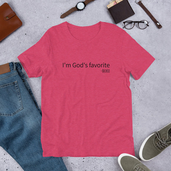 God's Favorite Unisex t-shirt