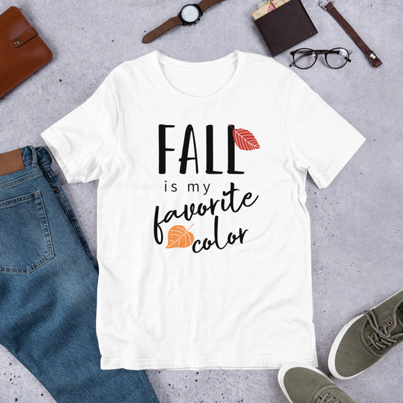 Fall is my Favorite Color Unisex t-shirt