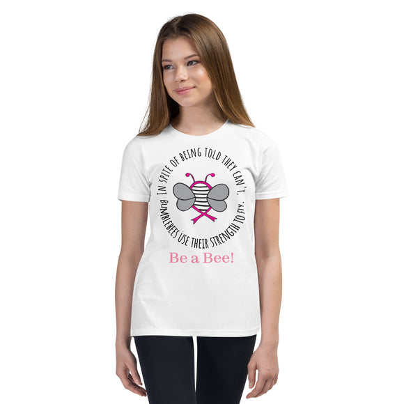 Be a Bee! Youth Short Sleeve T-Shirt